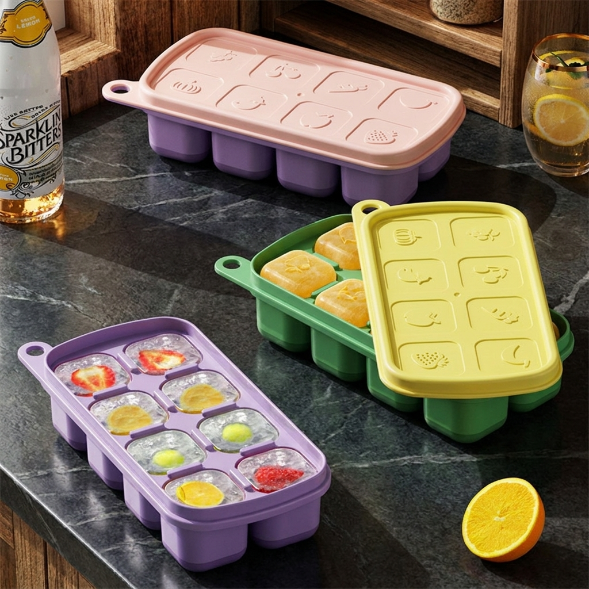 Easy Release Press Ice Cube Mold